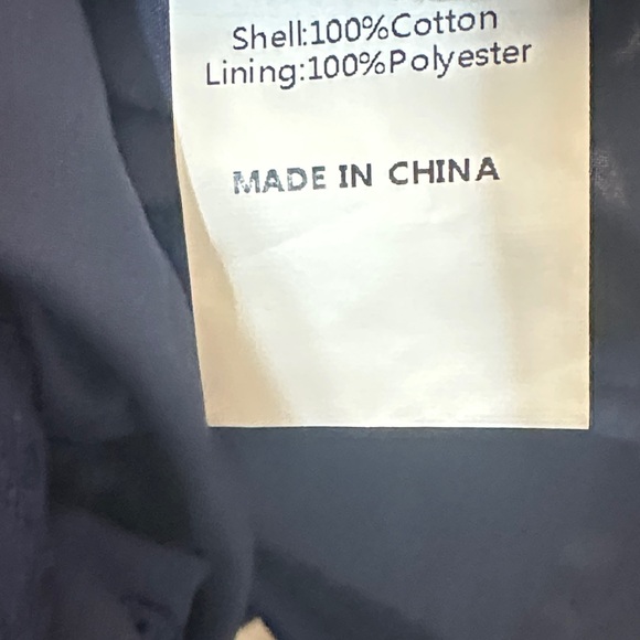 Elegant Navy Eyelet Mini Dress - Picture 11 of 12